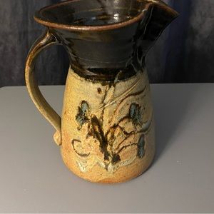 Beautiful pottery pitcher